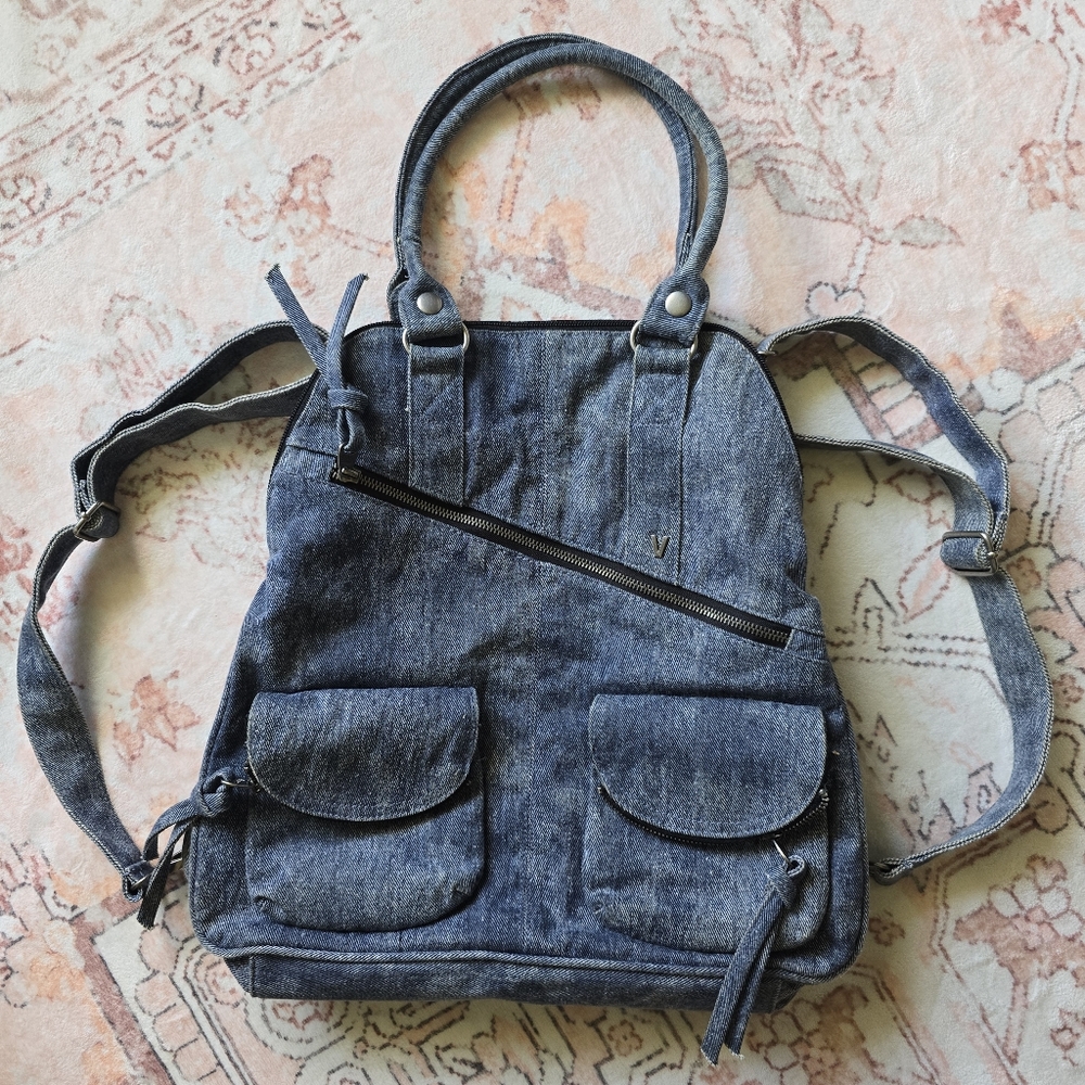 Vans Denim Convertible Bag